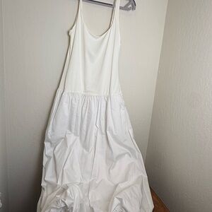 Puffy Zara White Dress